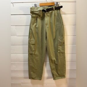 STRADIVARIUS Cargo Pants with Belt – Size 4 (NWT)